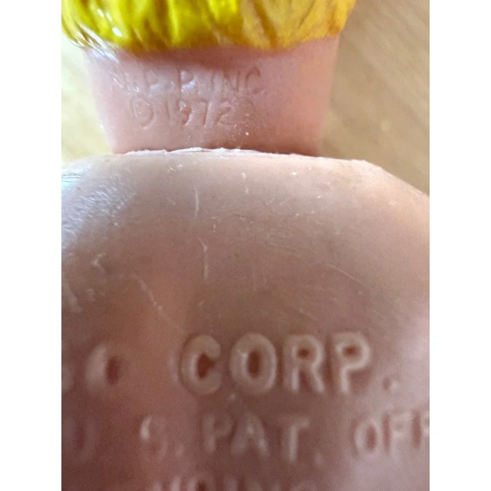 Vintage 1972 Mego Corporation Aquaman action figure head and‎ torso replacement